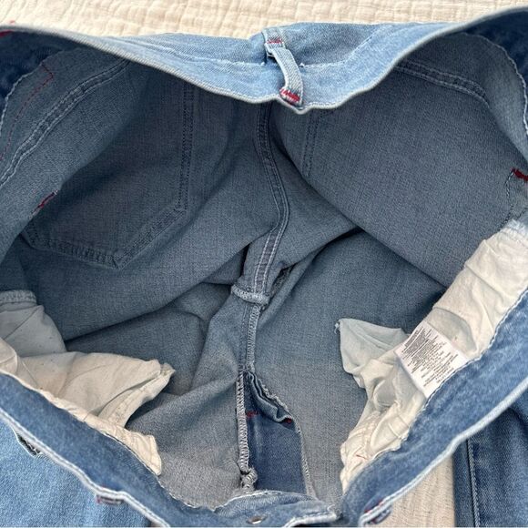 True Religion Jeans Mens 34 Blue Denim Pants Geno Relaxed Slim NWT $159 - Picture 10 of 13